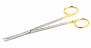 Ножницы диссекционные Metzenbaum-Fino, прямые, тупо/тупоконечные, с ТС-вставками, длина 18 см