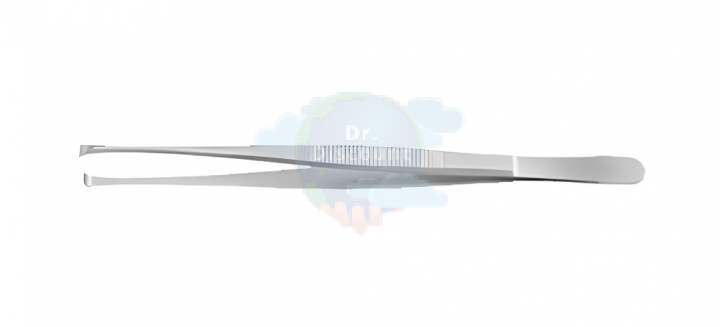 Зажим Nelson для диссекции легочной ткани, 23 см
