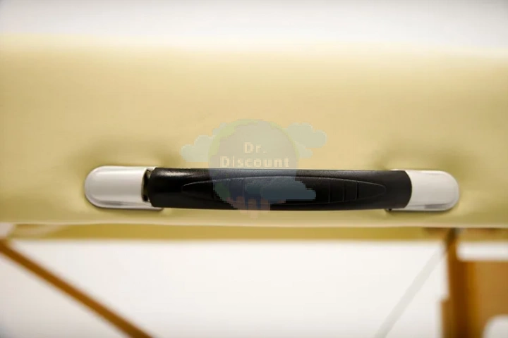 MET Comfort PRO W3 Стол массажный на деревянном каркасе, с трёхсекционной панелью, кремовый